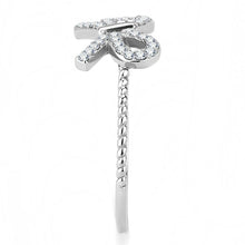 Load image into Gallery viewer, Dainty Clear Crystal Bow Ring – Stainless Steel