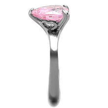 Load image into Gallery viewer, Pink Heart Crystal Ring | October Birthstone
