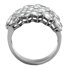 Load image into Gallery viewer, Clear Baguette & Round Crystal Ring – April Birthstone