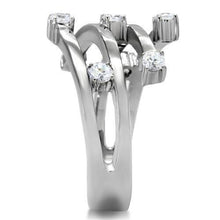 Load image into Gallery viewer, Seven-Crystal Stainless Steel Band | April Birthstone