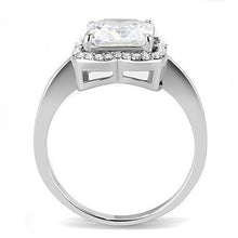 Load image into Gallery viewer, Clear Cushion-Cut Halo Ring – April Birthstone