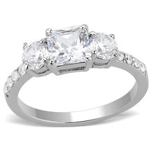 Load image into Gallery viewer, Past, Present & Future Clear Crystal Ring