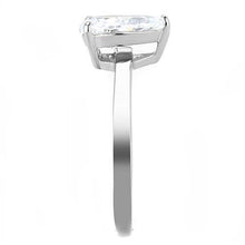 Load image into Gallery viewer, Pear-Shaped Clear Crystal Ring – April Birthstone