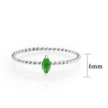 Load image into Gallery viewer, Petite Peridot Oval Crystal Ring – August Birthstone