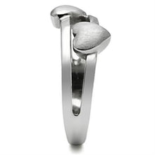 Load image into Gallery viewer, Double Hearts Stainless Steel Ring