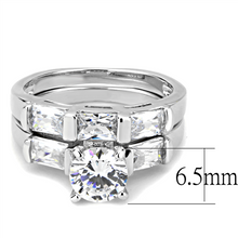 Load image into Gallery viewer, MT 5351 Classic 1-Carat-Equivalent Clear CZ Ring Set