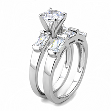 Load image into Gallery viewer, MT 5351 Classic 1-Carat-Equivalent Clear CZ Ring Set