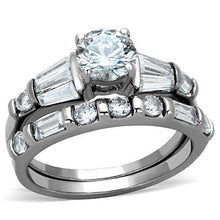 Load image into Gallery viewer, MT 5351 Classic 1-Carat-Equivalent Clear CZ Ring Set