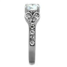 Load image into Gallery viewer, MT8191 - Round Cut Crystal - Designer Style- Newest - April Birthstone Heart Design
