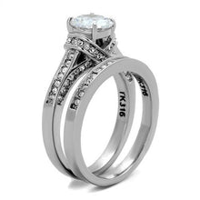 Load image into Gallery viewer, MT9191 - Brilliant Round Cut Crystal with Bezel Set Shaft and Band  - Newest Ring
