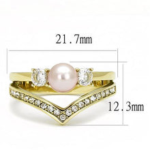 Load image into Gallery viewer, Rose Blush Pearl Ring | The Elizabeth Collection