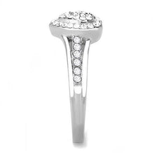 Load image into Gallery viewer, Pavé Crystal Heart Ring | April Birthstone | Stainless Steel/The Ring LY