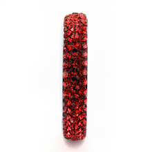 Load image into Gallery viewer, MT6353 - Crystal Eternity Band - Red - January Birthstone  July Birthstone - Most Popular
