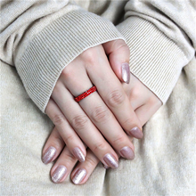 Load image into Gallery viewer, MT 6353 - Crystal Eternity Band - Red - January Birthstone  July Birthstone - Most Popular