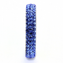 Load image into Gallery viewer, MT 9353 - Crystal Eternity Band - Medium Blue - September Birthstone - Most Popular