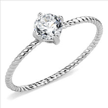Load image into Gallery viewer, MT4063 - Clear Crystal Rope Band Minimalistic April Birthstone
