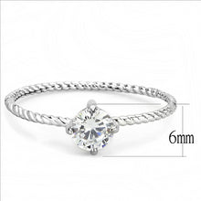 Load image into Gallery viewer, MT4063 - Clear Crystal Rope Band Minimalistic April Birthstone
