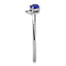Load image into Gallery viewer, London Blue Petite Crystal Ring – September Birthstone