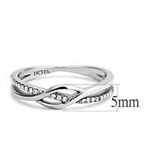 Load image into Gallery viewer, Petite Clear Crystal Band – April Birthstone