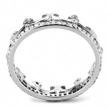 Load image into Gallery viewer, Clear Crystal Crown Ring – April Birthstone
