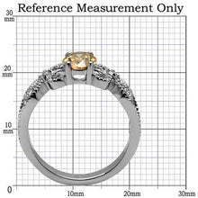 Load image into Gallery viewer, Champagne Crystal Filigree Ring – November Birthstone