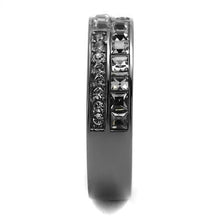Load image into Gallery viewer, Black Diamond Crystal Double-Band Ring