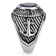 Load image into Gallery viewer, Military Coast Guard with Blue Crystal
