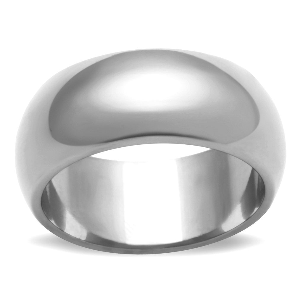MT 1931 High Polished Stainless Steel Wide Band Ring Men and Women
