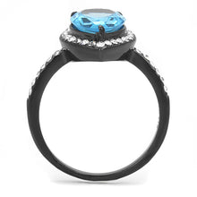 Load image into Gallery viewer, MT 7503 - Midnight Sea Blue Pear Ring
