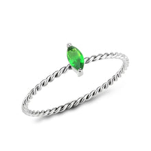 Load image into Gallery viewer, MT 1683 Stainless Steel August Peridot Birthstone Petite
