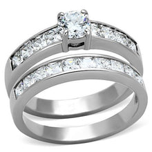 Load image into Gallery viewer, MT1231 - 1 Wedding Set Newest April Birthstone
