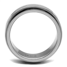 Load image into Gallery viewer, MT2492 - Stainless Steel Ring High polished (no plating) Men&#39;s - Basket weave Design

