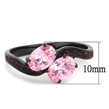 Load image into Gallery viewer, Oval Pink Ice Crystal October Birthstone Newest
