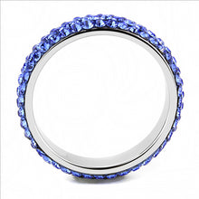 Load image into Gallery viewer, MT9353 - Crystal Eternity Band - Medium Blue - September Birthstone - Most Popular
