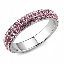 Load image into Gallery viewer, MT3453 - Crystal Eternity Band -Light  Pink - October Birthstone -  Most Popular
