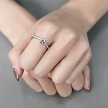 Load image into Gallery viewer, MT732 - Dainty Minimalistic Chevron Stainless Steel Newest Ring
