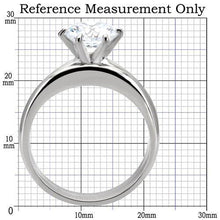 Load image into Gallery viewer, MT790 - Solitaire Beauty Stainless Steel Wedding Set Newest Style April Birthstone

