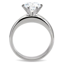 Load image into Gallery viewer, MT790 - Solitaire Beauty Stainless Steel Wedding Set Newest Style April Birthstone
