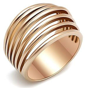 MT4141 - Rose Gold IP Stainless Ring